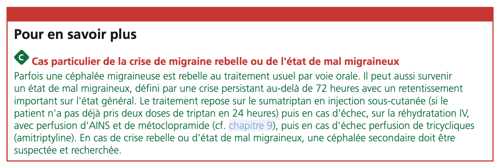 Migraine, névralgie du trijumeau et algies de la face | Collège ...